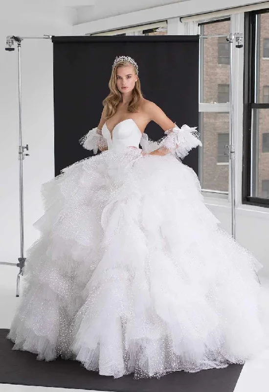 Take Advantage White Puffy Ball Princess wedding gown