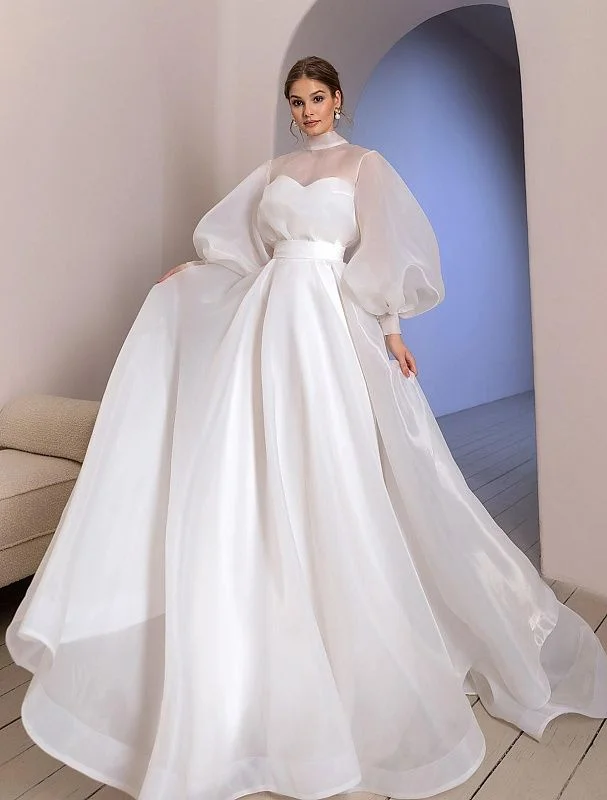 Super Deal Gladsome White Wedding Dress