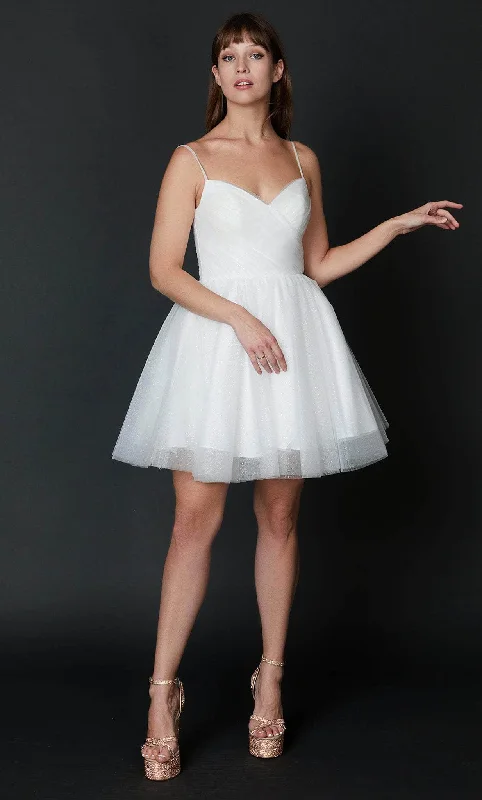 Act Now Nina Canacci 607 - Fit and Flare Homecoming Dress