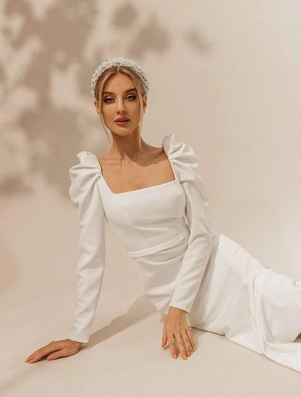 Massive Deals Wisdom White Wedding Dress