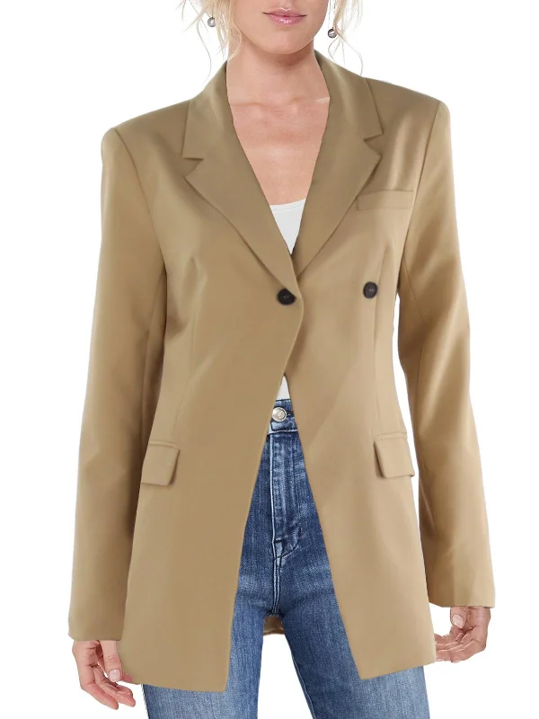 Shop and Save 1999 Womens Office Business One-Button Blazer
