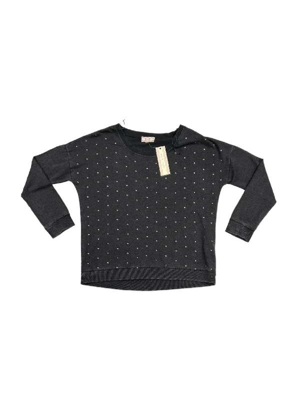 Deal Dash Black Sweater Pink Rose, Size Xl