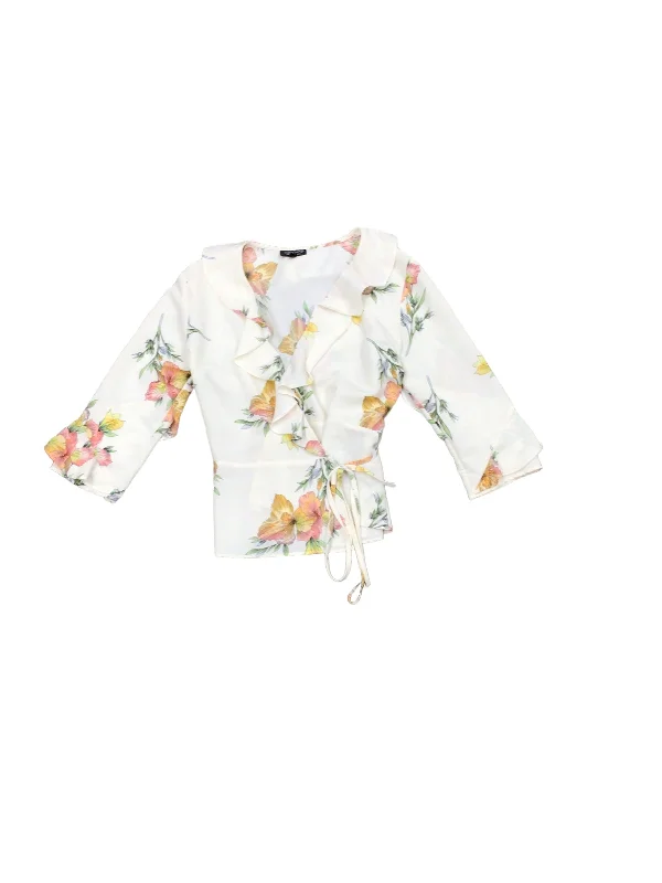 Reduced Prices Blouse 3/4 Sleeve By Topshop  Size: 6