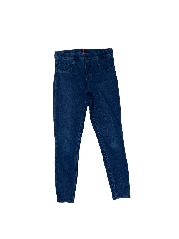Holiday Sale Blue Denim Jeans Jeggings Spanx, Size M