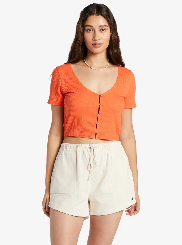 Unmissable Offer Born With It Crop Top - Tigerlily