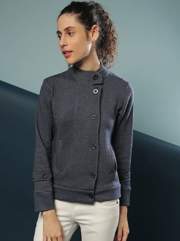 Super Savings Campus Sutra Women Solid Stylish Casual Jacket