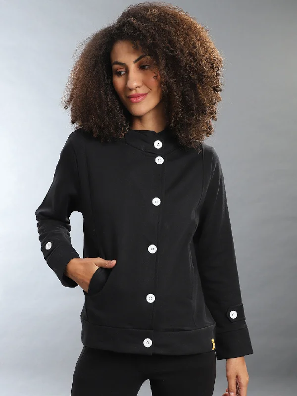 Year-End Sale Campus Sutra Women Solid Stylish Casual Jacket