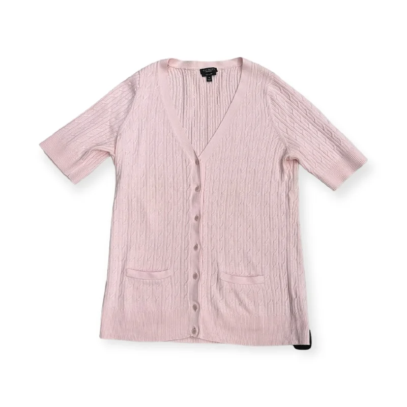 Exclusive Access Cardigan By Talbots In Pink, Size: M
