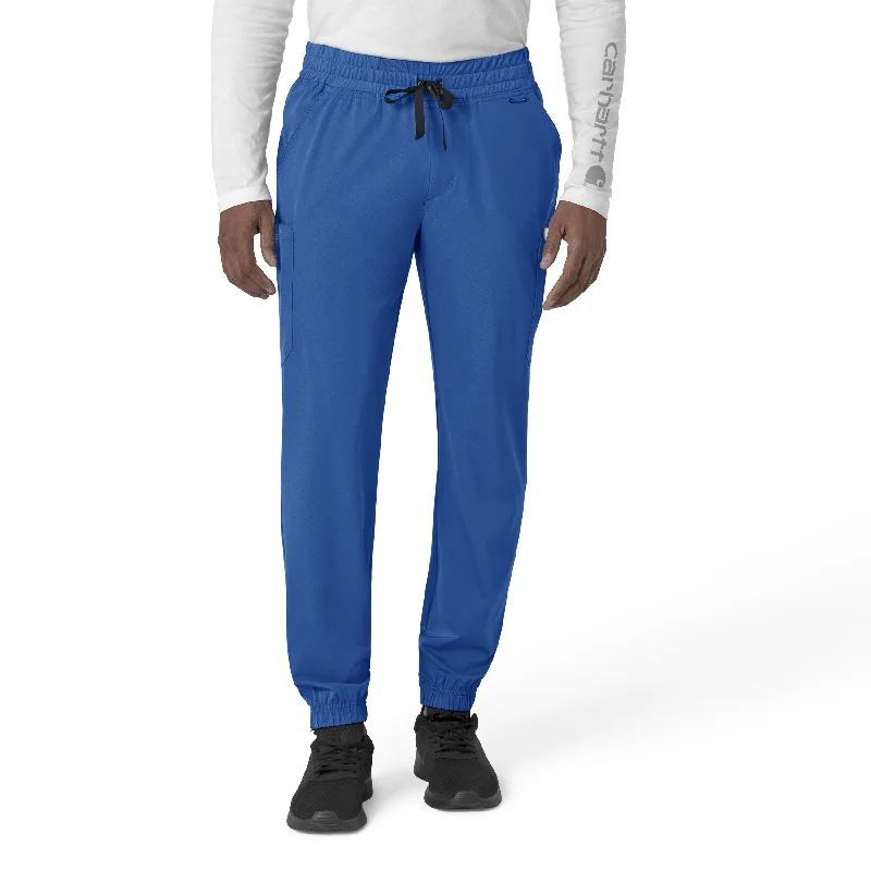 Seasonal Clearance Carhartt Force Liberty Men's Comfort Cargo Jogger Scrub Pant - Royal