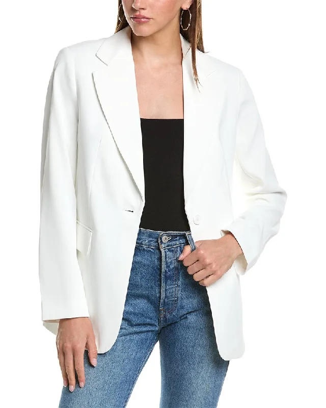 Deal Dash French Connection Harrie Suiting Single-Breasted Blazer