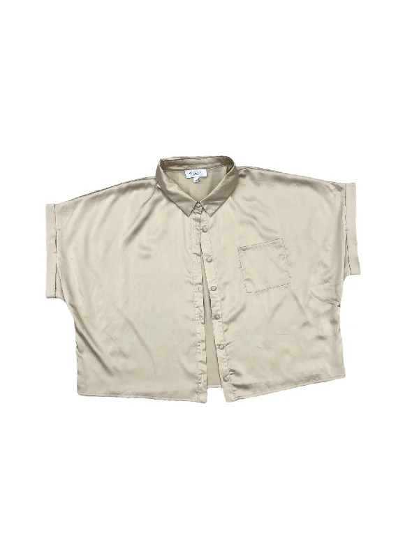 Huge Savings Gold Top Short Sleeve Gilli, Size L