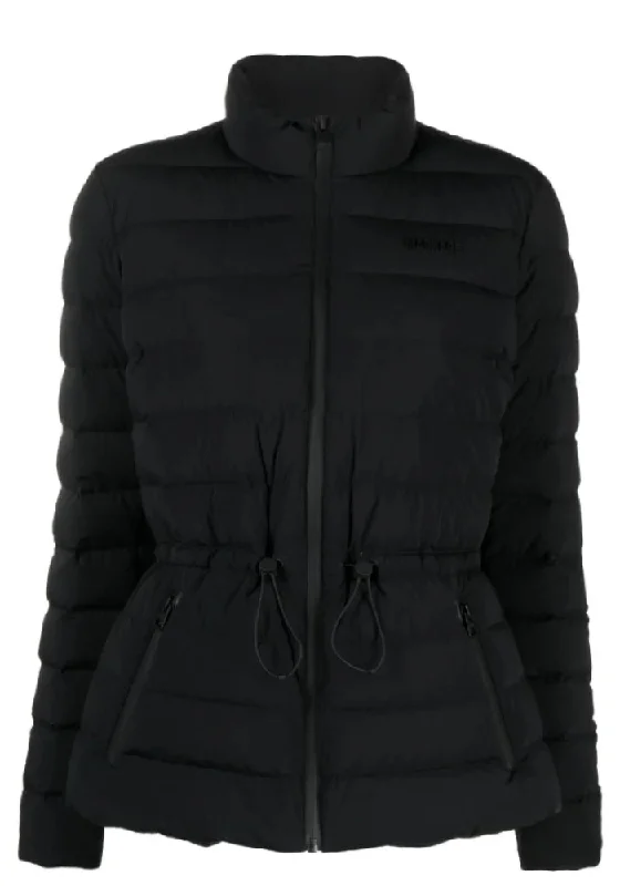 Final Sale Mackage Ladies Light Adjustable Waist Long Sleeves Down Jacket Black