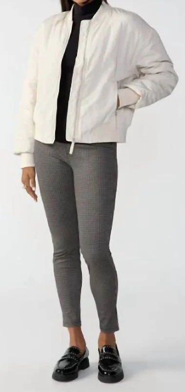 Limited Availability Margo Bomber Jacket In White