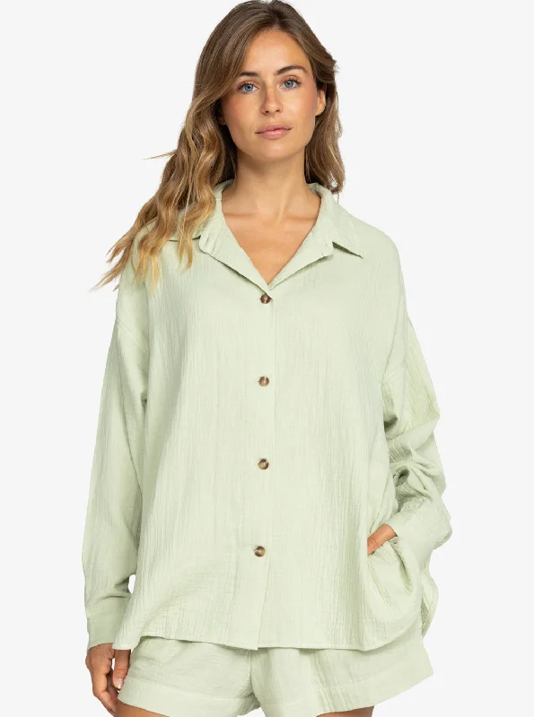 Price Fest Morning Time Shirt - Laurel Green