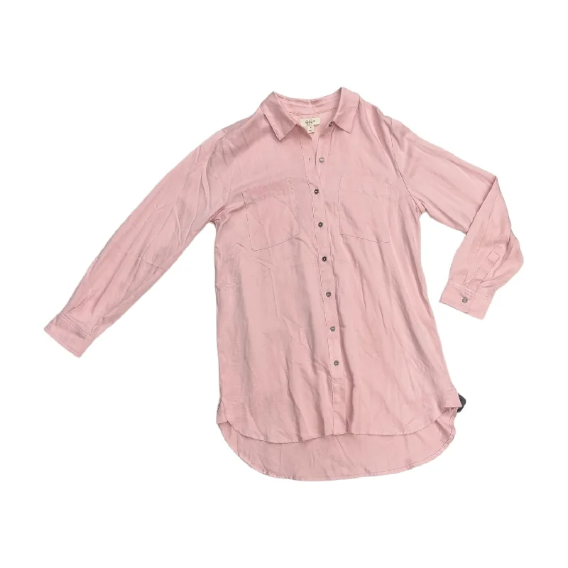 Bargain Prices Pink Top Long Sleeve Style And Company, Size M