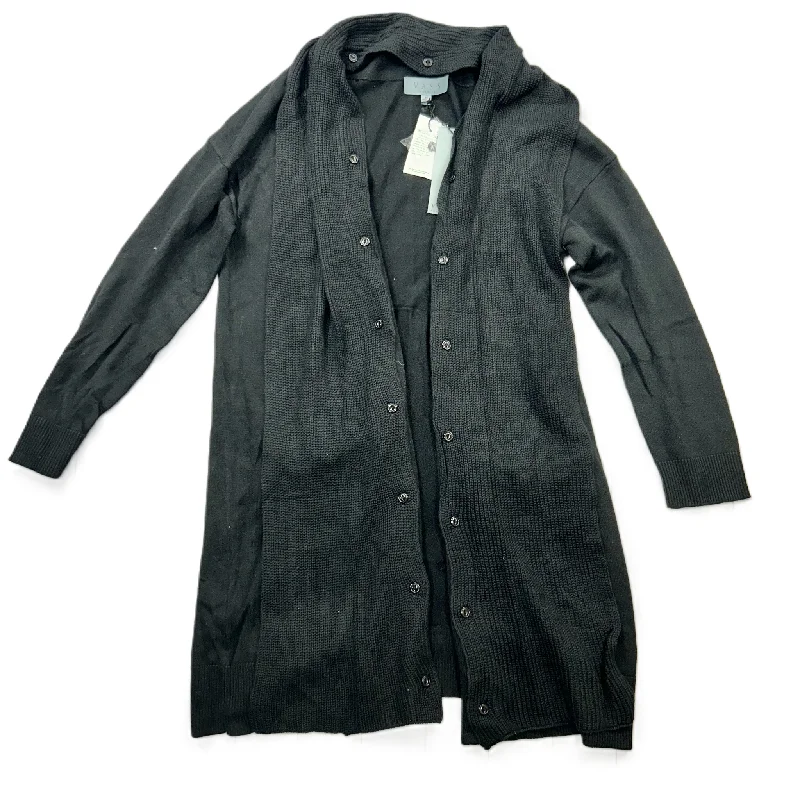 Lowest Prices Sweater Cardigan By Joan Vass In Black, Size: M