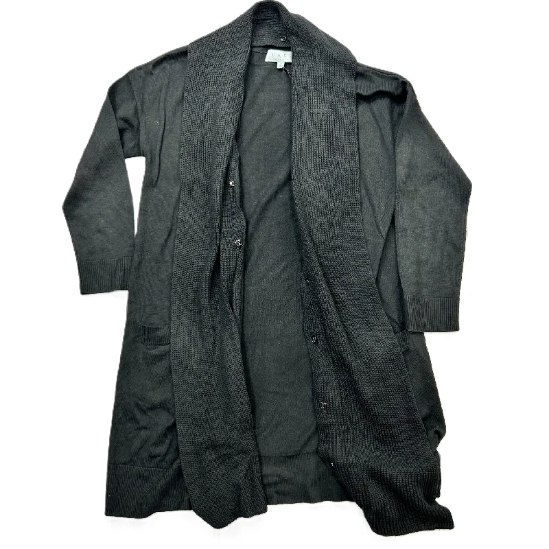 Deal of the Week Sweater Cardigan By Joan Vass In Black, Size: S