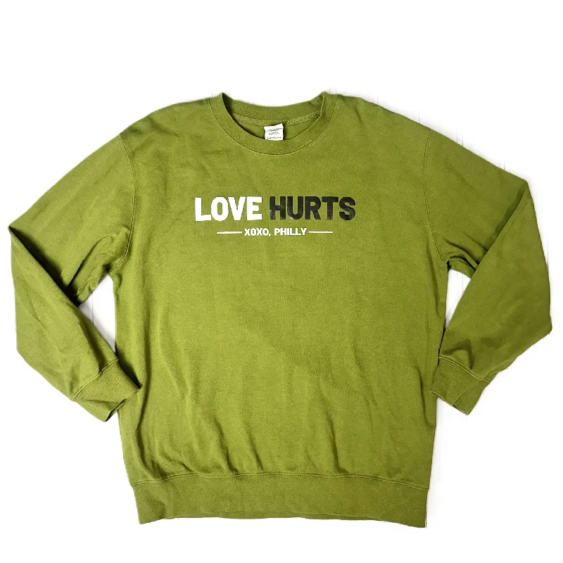 While Supplies Last Sweatshirt Collar In Green, Size: Xl