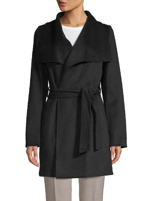 Big Savings T Tahari Ella Coat Black