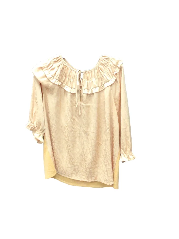 Seasonal Sale Top 3/4 Sleeve By Current Air  Size: M