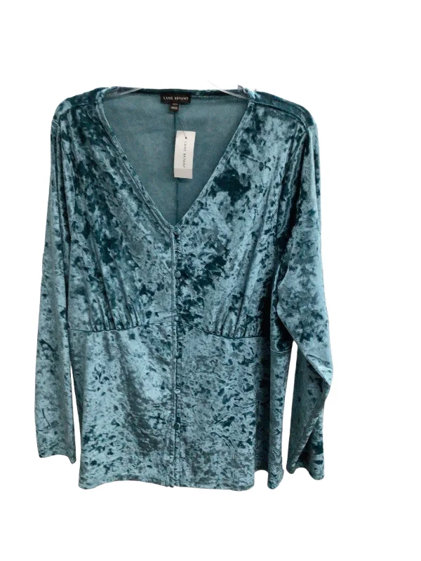 Savings Spectacular Top Long Sleeve By Lane Bryant  Size: 18