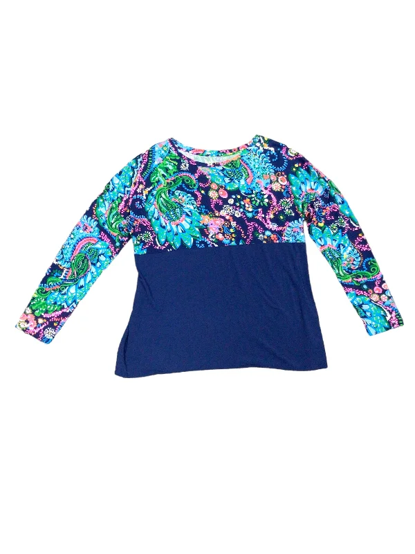 Limited Quantity Top Long Sleeve Designer By Lilly Pulitzer  Size: Xl