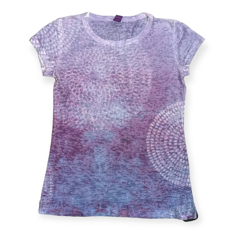 Limited Edition Top Short Sleeve By Prana In Purple, Size: S