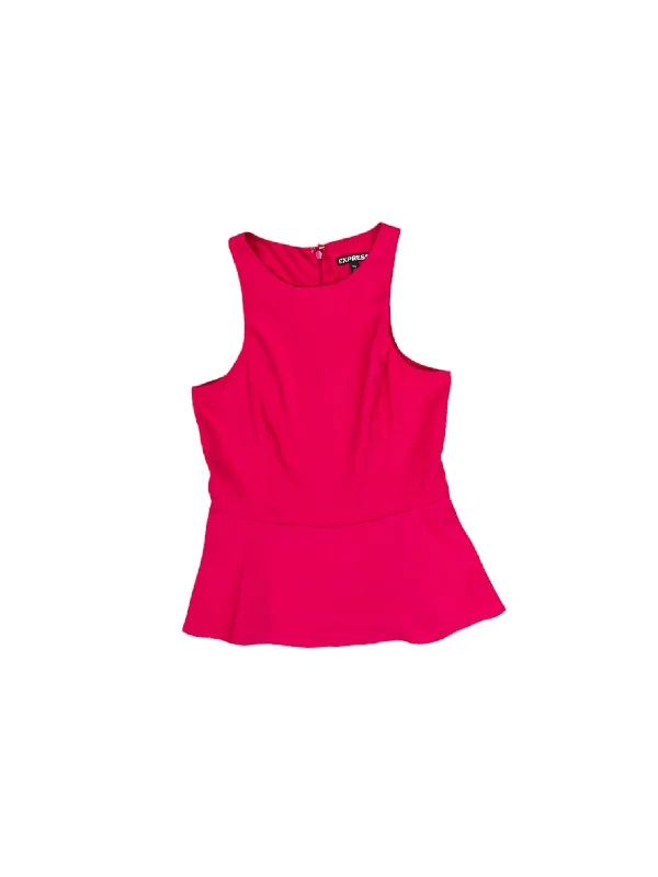 Price Fest Top Sleeveless By Express In Pink, Size: Xs