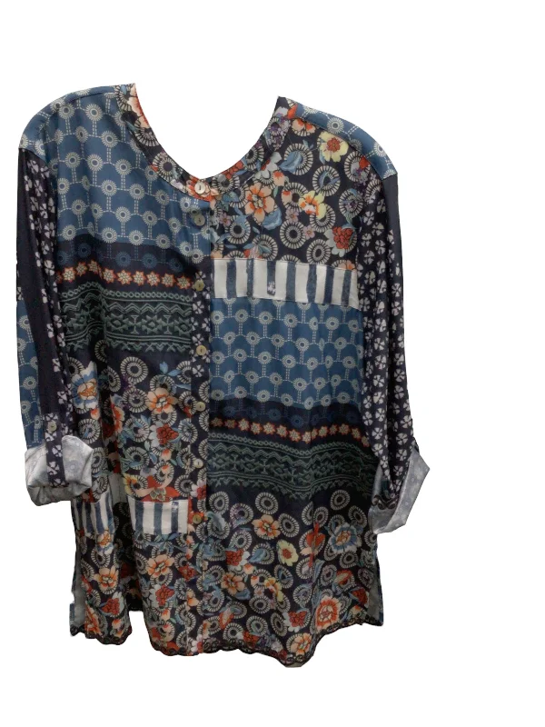 Huge Discounts Tunic Long Sleeve By John Mark  Size: M