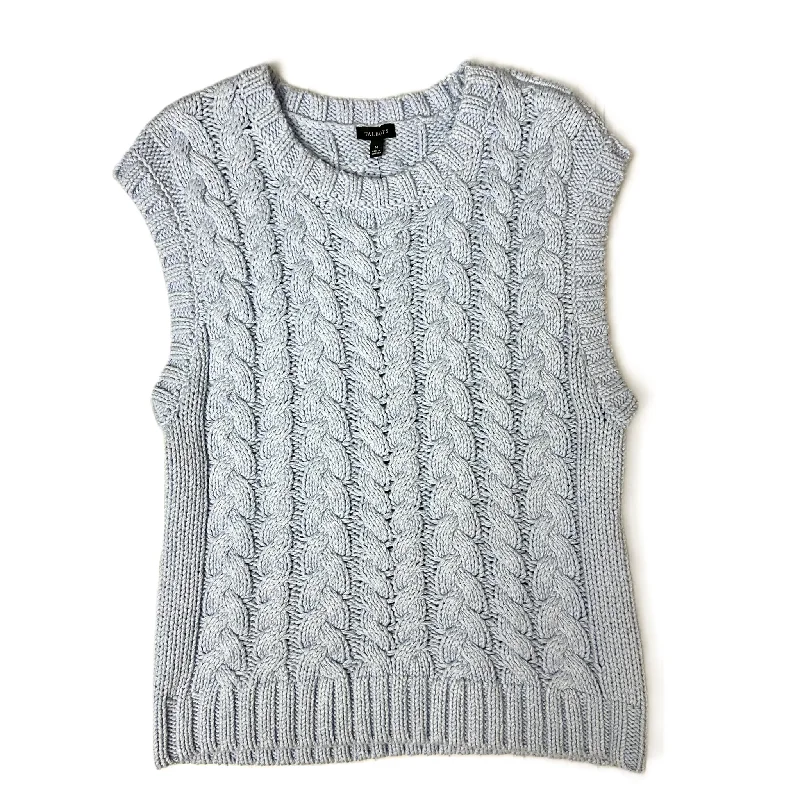 Price Meltdown Vest Sweater By Talbots In Blue, Size: M