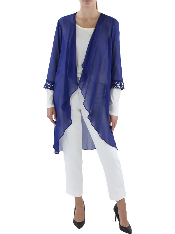 Great Deals Womens Chiffon Sheer Jacket