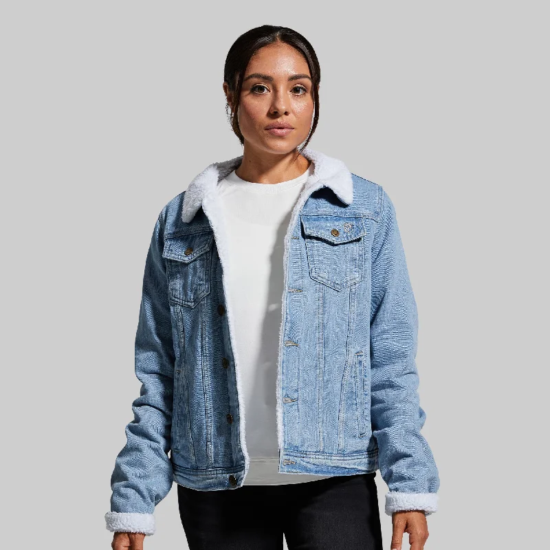 Bargain Blast Women's Pioneer Jacket (Light Wash)