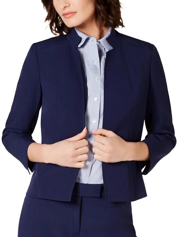 Deal of the Week Womens Suit Separate Office Wear Open-Front Blazer
