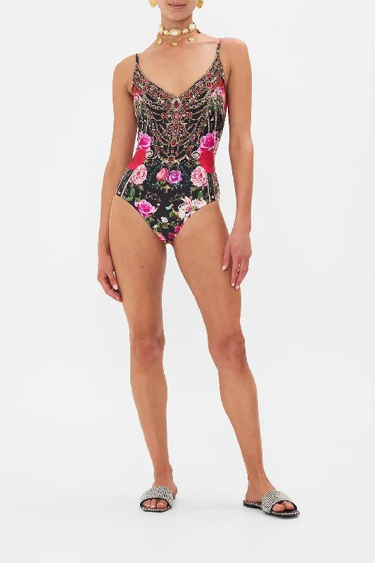 Weekend Deal V NECK UNDERWIRE ONE PIECE RESERVATION FOR LOVE