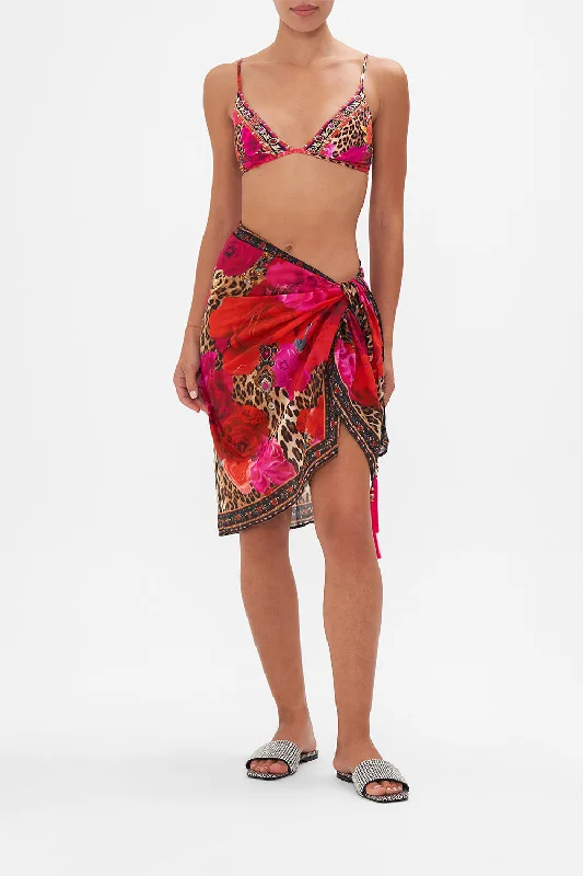Deal Dash SHORT TASSEL SARONG HEART LIKE A WILDFLOWER