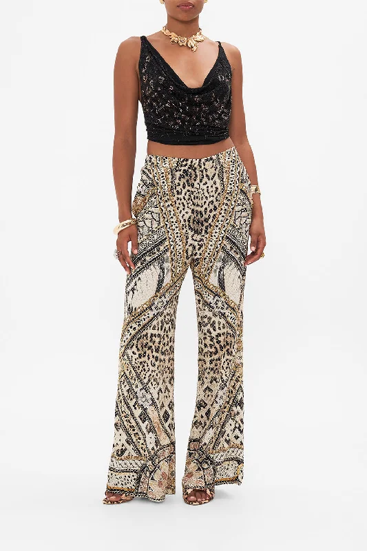 Huge Discounts MINIMAL WIDE LEG PANT MOSAIC MUSE