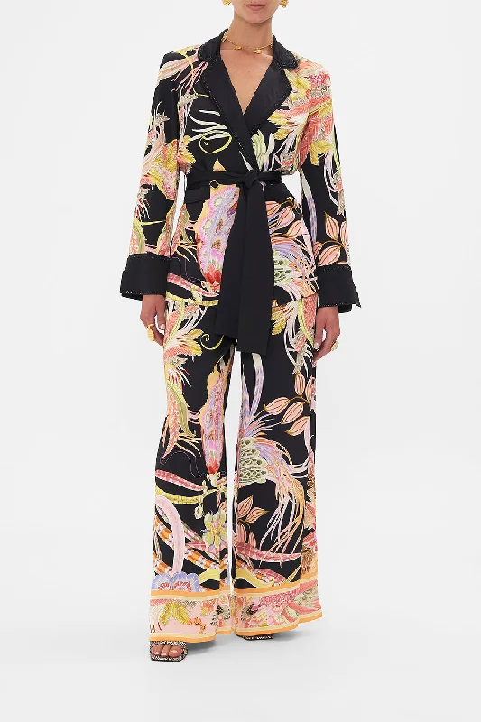 Shop and Save RELAXED JACKET WITH HIP POCKETS LADY OF THE MOON