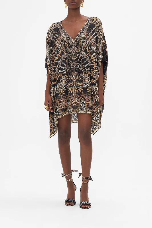Big Discounts RECTANGULAR V NECK KAFTAN MASKED AT MOONLIGHT