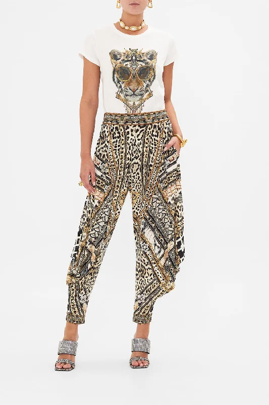 Savings Galore JERSEY DRAPE PANT WITH POCKET MOSAIC MUSE