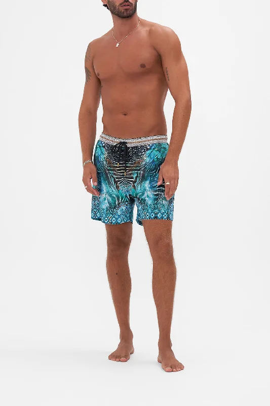 Super Bargain MID LENGTH BOARDSHORT AZURE ALLURE