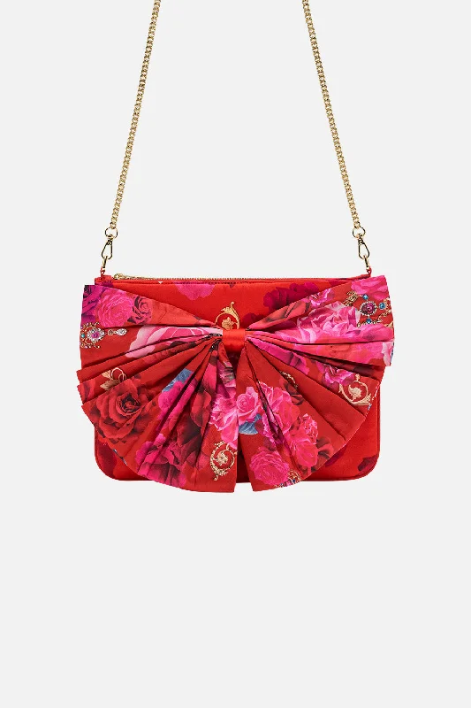 Massive Deals BOW BAG ITALIAN ROSA