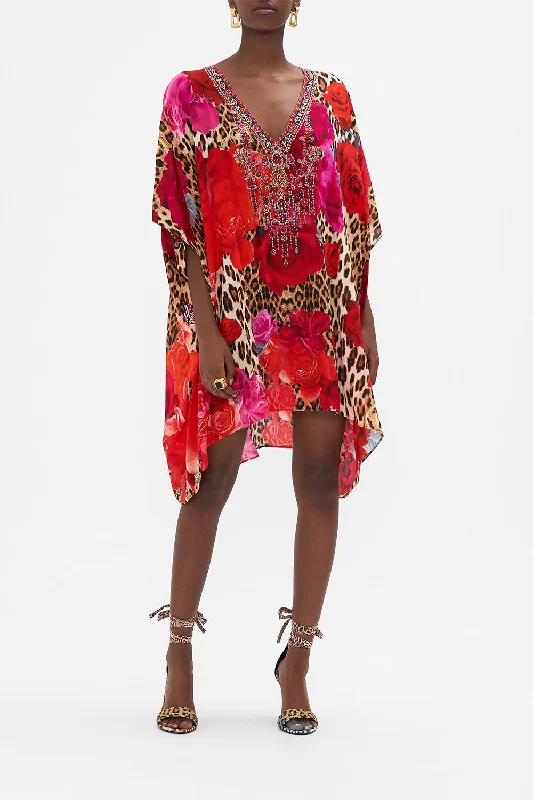 Best Bargains RECTANGULAR V NECK KAFTAN HEART LIKE A WILDFLOWER