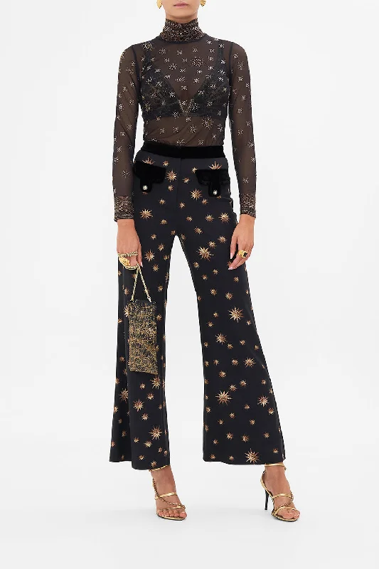 Bargain Blast MESH TURTLENECK SOUL OF A STAR GAZER