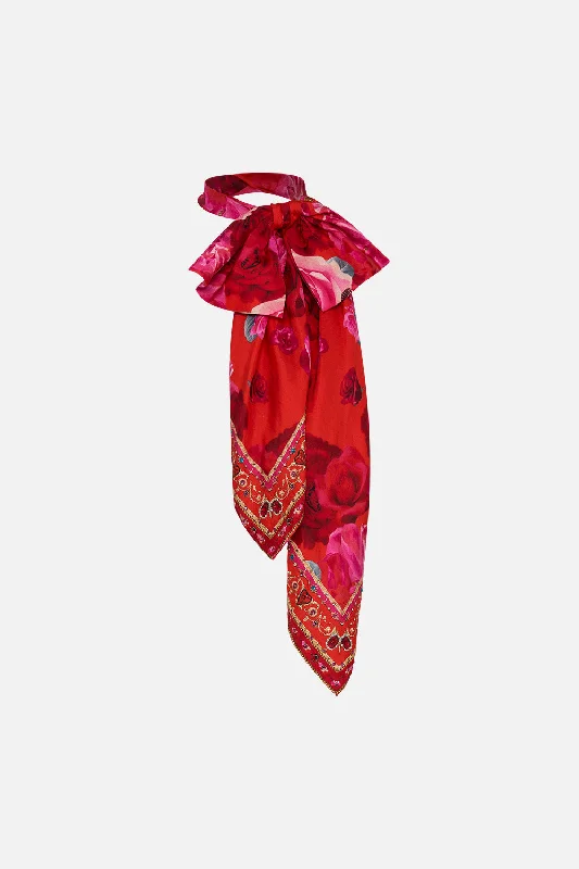 Midnight Madness BOW NECKSCARF ITALIAN ROSA