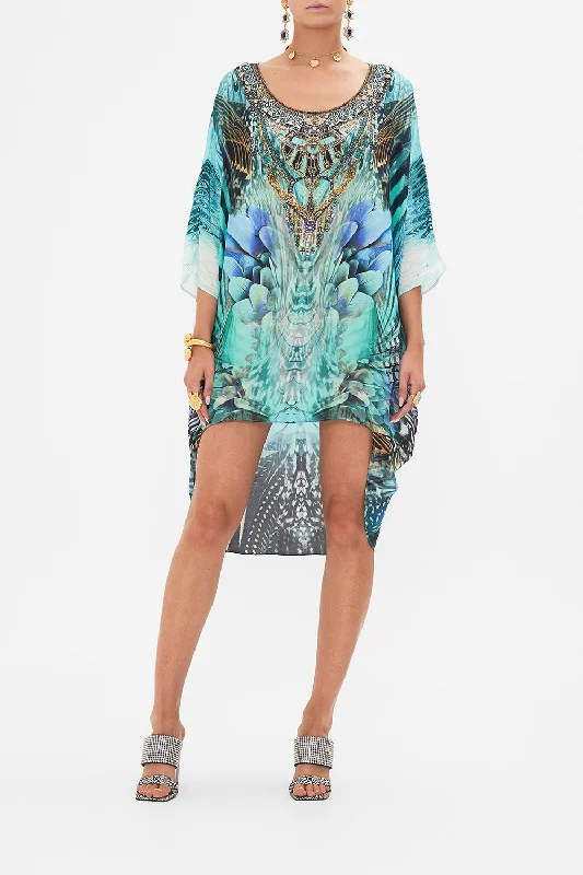 Super Sale SCOOP BACK HEM DRESS AZURE ALLURE