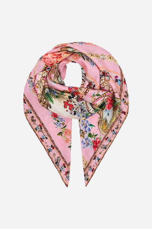 Incredible Offers LARGE SQUARE SCARF MINNIES MELODY