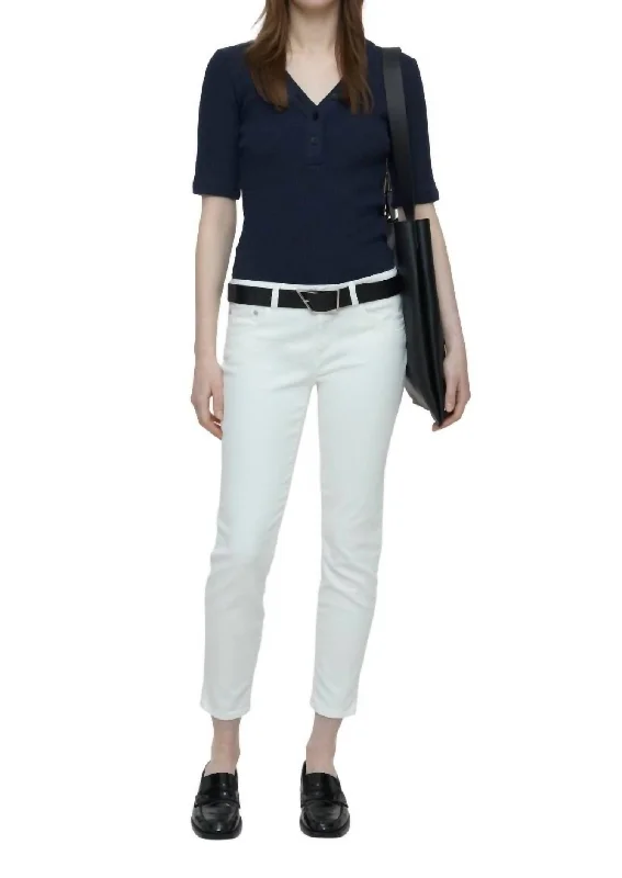 Price Drop Baker Slim Jeans In White