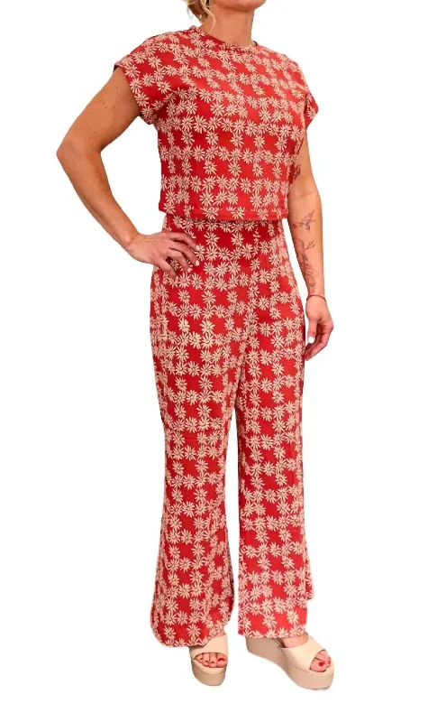 Year-End Sale Dance Pull On Pants In Red