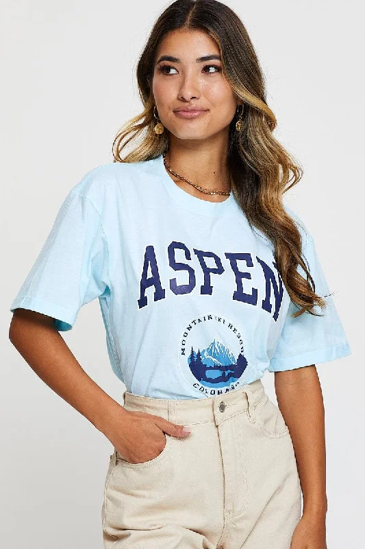 Shop and Save Green Graphic T Shirt Short Sleeve