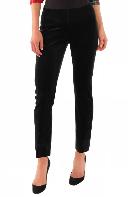 Hot Deal Gripeless Pull On Pant In Black